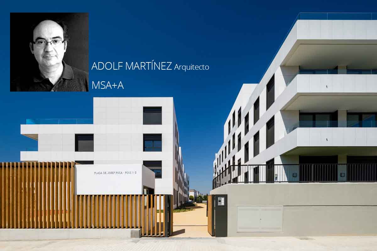 Entrevistamos al arquitecto de MSA+A, Adolf Martínez Adolf Martínez, arquitecto del Proyecto