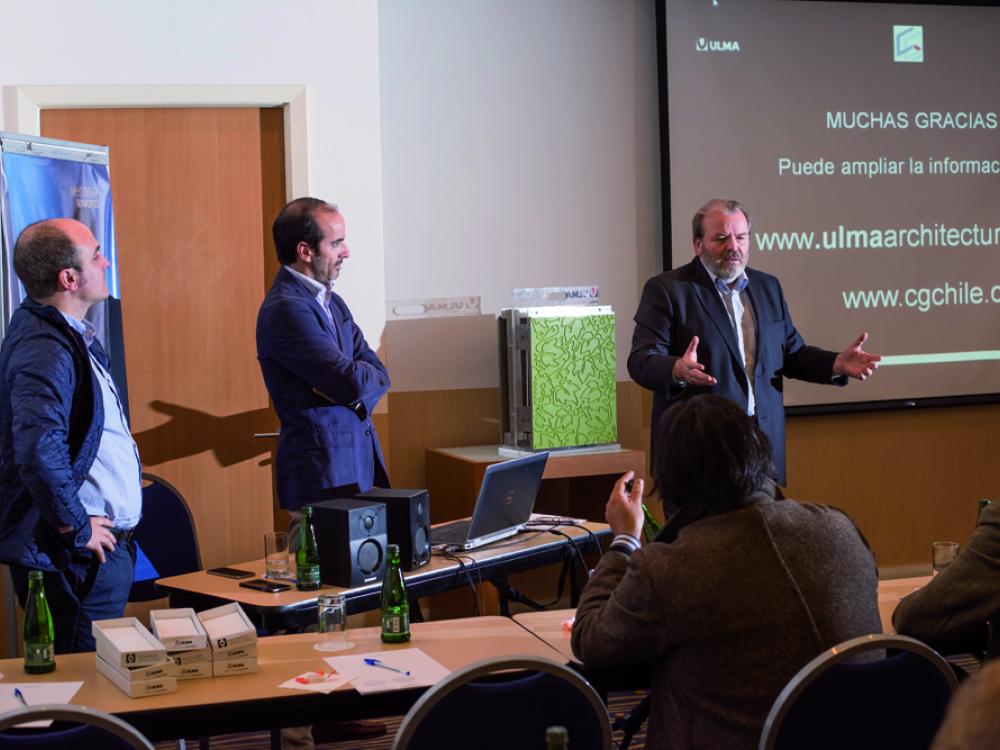 ORGANIZAMOS UNA VISITA A LA PRIMERA OBRA DE ULMA EN CHILE ORGANIZAMOS UNA VISITA A LA PRIMERA OBRA DE ULMA EN CHILE