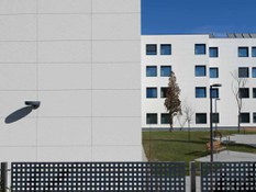 Foto 4 del proyecto Fachada de ULMA para la mayor Residencia de Álava, en Vitoria-Gasteiz