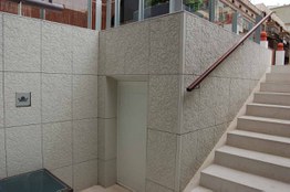 Foto 5 del proyecto Fachada Ventilada para exterior e interior en el Hotel Catalonia