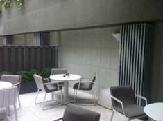 Foto 2 del proyecto Fachada Ventilada para exterior e interior en el Hotel Catalonia