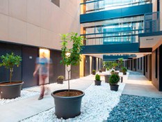 Foto 3 del proyecto Fachada Ventilada de ULMA en 108 viviendas de VPO en Bizkaia