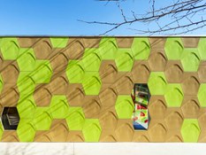 Foto 4 del proyecto Piel con forma orgánica para la Guardería de  TORRESSANA