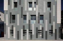 Foto 1 del proyecto Edificio Sant Joan de Déu Numancia en Barcelona con Fachada de ULMA