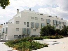 Foto 3 del proyecto Viviendas en Valdebebas Madrid con Fachada de ULMA