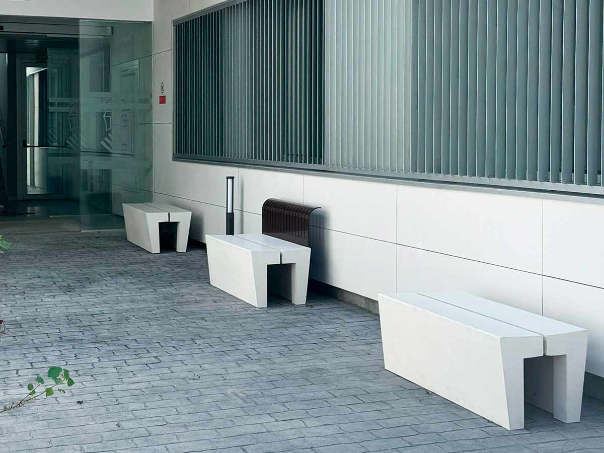 Banco urbano ILDO, para humanizar espacios sanitarios