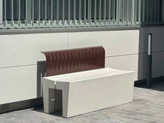 Foto 1 del proyecto Banco urbano ILDO, para humanizar espacios sanitarios