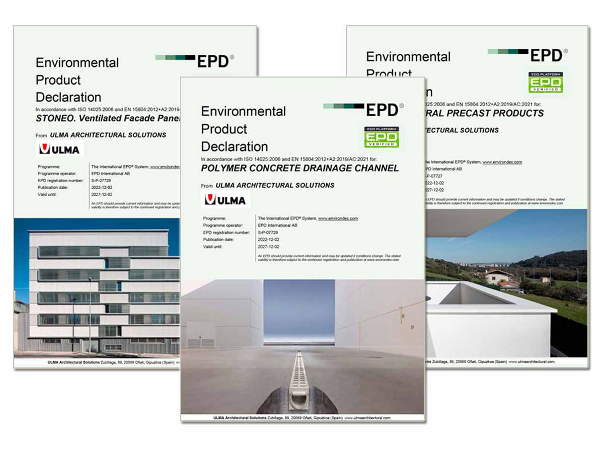 ULMA presenta nuevas Declaraciones Ambientales DAP