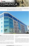 Foto 8 del proyecto Cornisas y piezas especiales para edificio en Boiro - Galicia