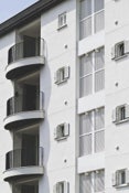 Foto 1 del proyecto Frente de terraza curvo en San Sebastián
