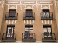 Foto 1 del proyecto Pieza especial para balcón en una fachada emblemática de Valladolid