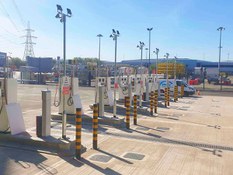Foto 5 del proyecto Canales de hormigón polímero ULMA para estaciones de servicio