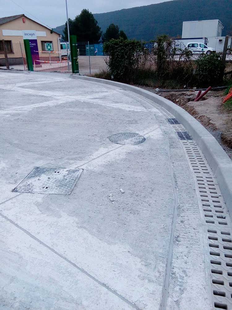 Foto 4 del proyecto Drenaje ULMA en la nueva terminal portuaria de Barcelona
