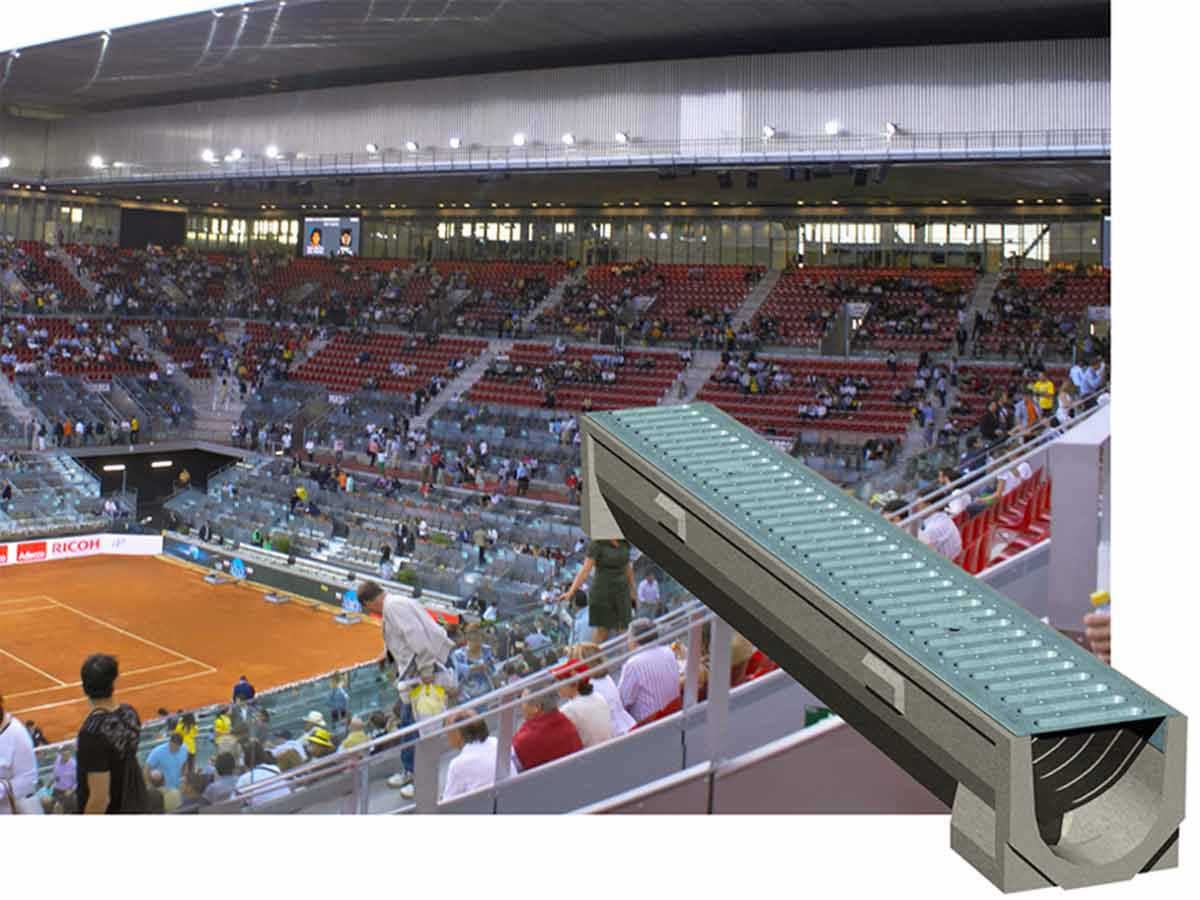 Complejo deportivo Caja Mágica en Madrid