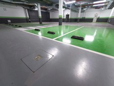 Foto 2 del proyecto El mercado del Val con canales ULMA para el drenaje de sus instalaciones