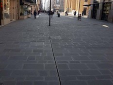 Foto 3 del proyecto La ciudad de BARI, Italia, elige los sistemas de drenaje lineal ULMA