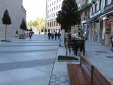 Foto 1 del proyecto Restauración en el centro de Santander con Drenaje de ULMA