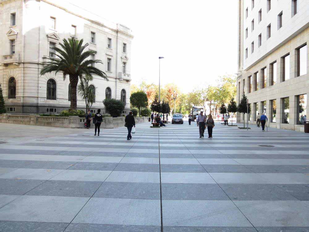 Foto 3 del proyecto Restauración en el centro de Santander con Drenaje de ULMA