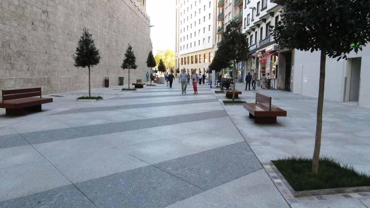 Foto 5 del proyecto Restauración en el centro de Santander con Drenaje de ULMA