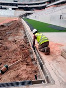 Foto 4 del proyecto Solución de drenaje en cascada para el Arena MRV