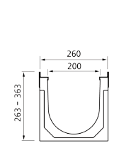 F200 - Canal para cargas pesadas - Civil F