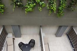 Foto 4 del proyecto Fachada Ventilada para exterior e interior en el Hotel Catalonia