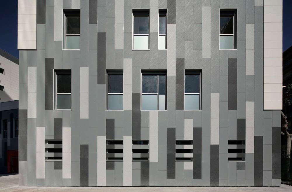 Foto 5 del proyecto Edificio Numancia en Barcelona revestido con Fachadas ULMA