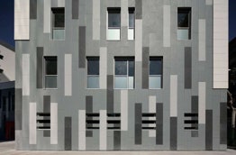 Foto 5 del proyecto Edificio Numancia en Barcelona revestido con Fachadas ULMA