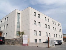 Foto 2 del proyecto Fachada ventilada ULMA en este complejo hospitalario