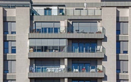 Foto 4 del proyecto Frentes de balcón exclusivos en edificio residencial