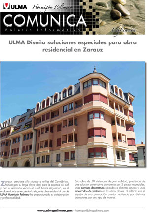 Foto 4 del proyecto Marcos de hormigón polímero a medida en Zarauz
