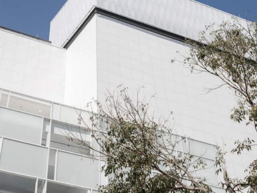 Shopping Jardín Pamplona Sao Paulon ULMA Fatxada Aireztatuarekin proiektuko 5. argazkia