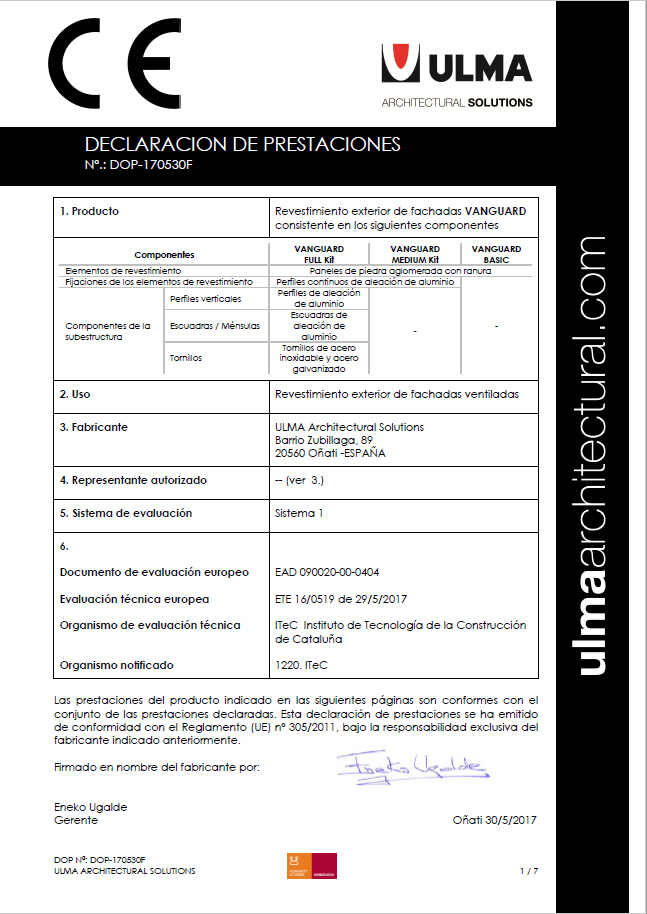 Prestazio adierazpena - Rapidself Familia