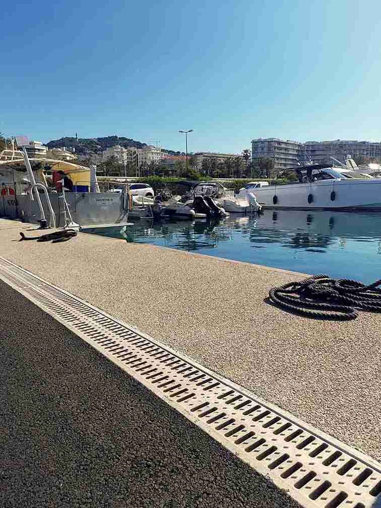 ULMA drainatze sistemak, Canneseko Canto porturako proiektuko 7. argazkia