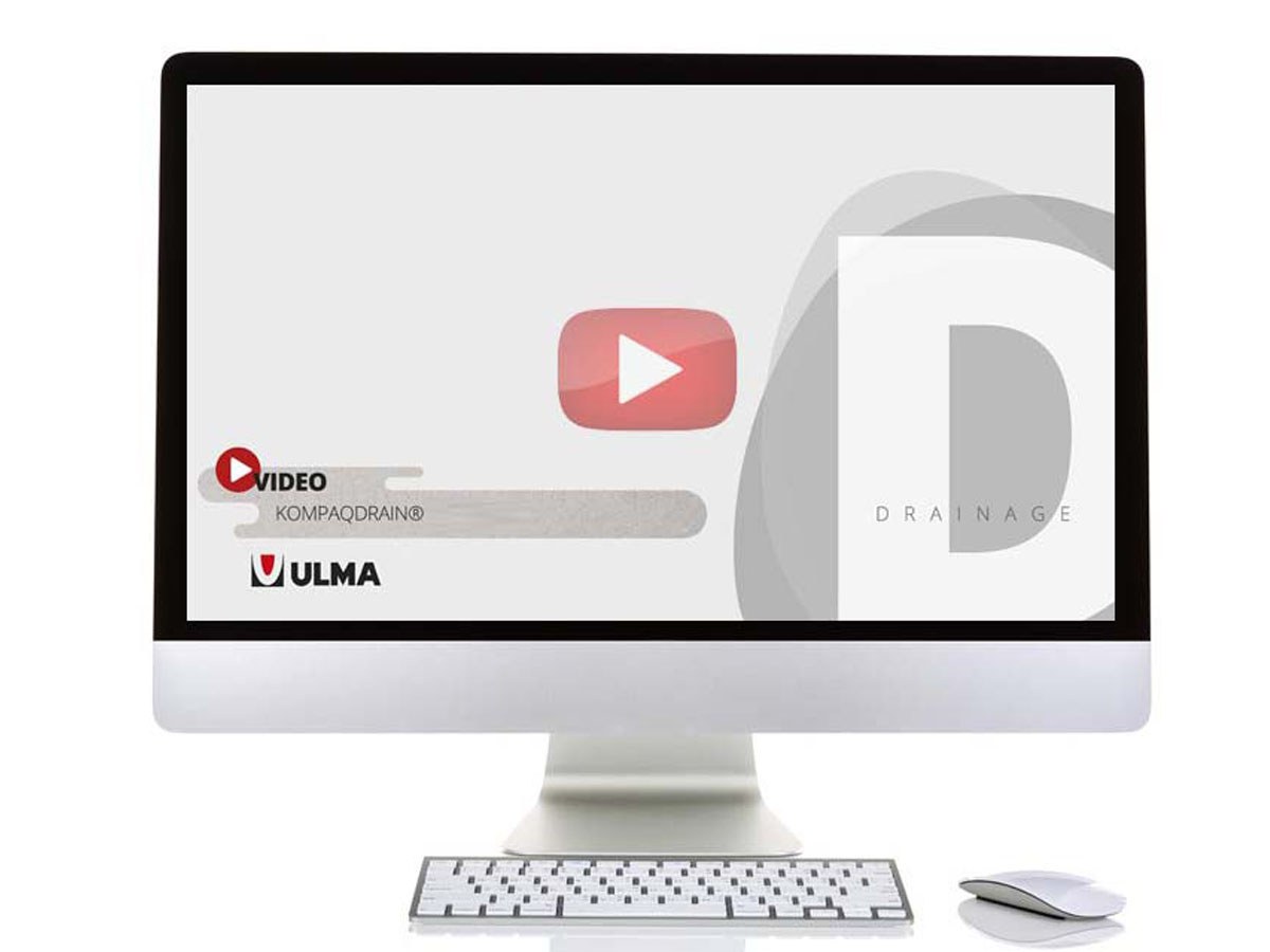 ULMA lance une nouvelle vidéo sur les 3 modèles de caniveaux KOMPAQDRAIN®