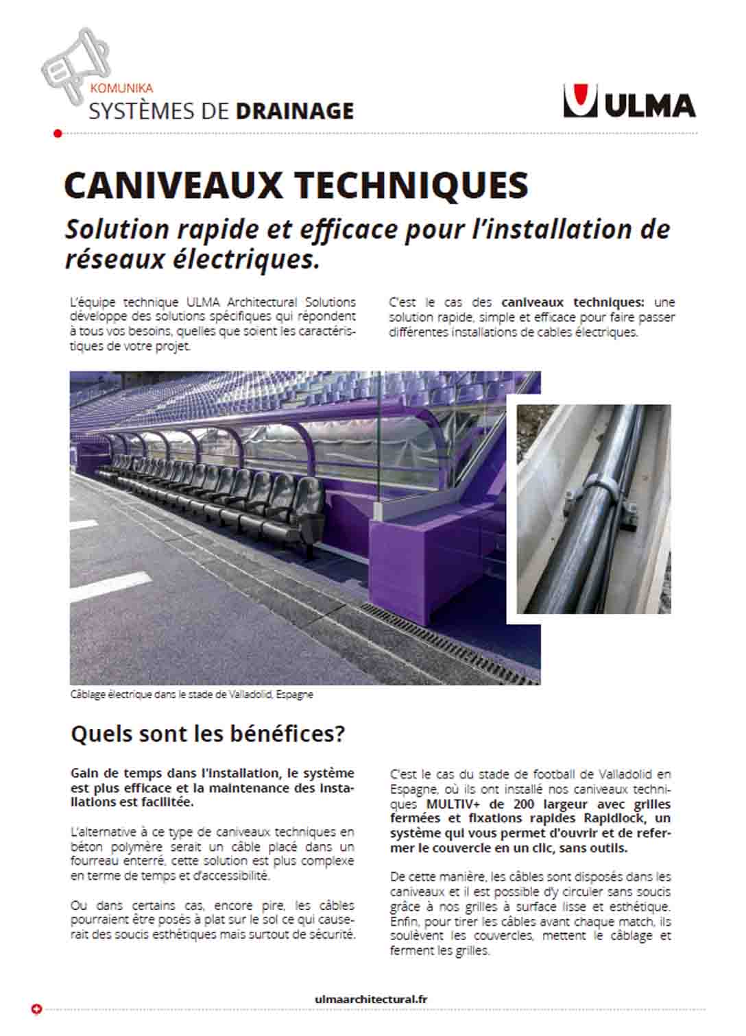 Caniveaux Techniques