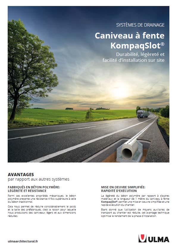 Caniveau KOMPAQSLOT®