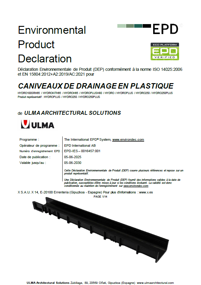 DEP - HYDRO Caniveaux