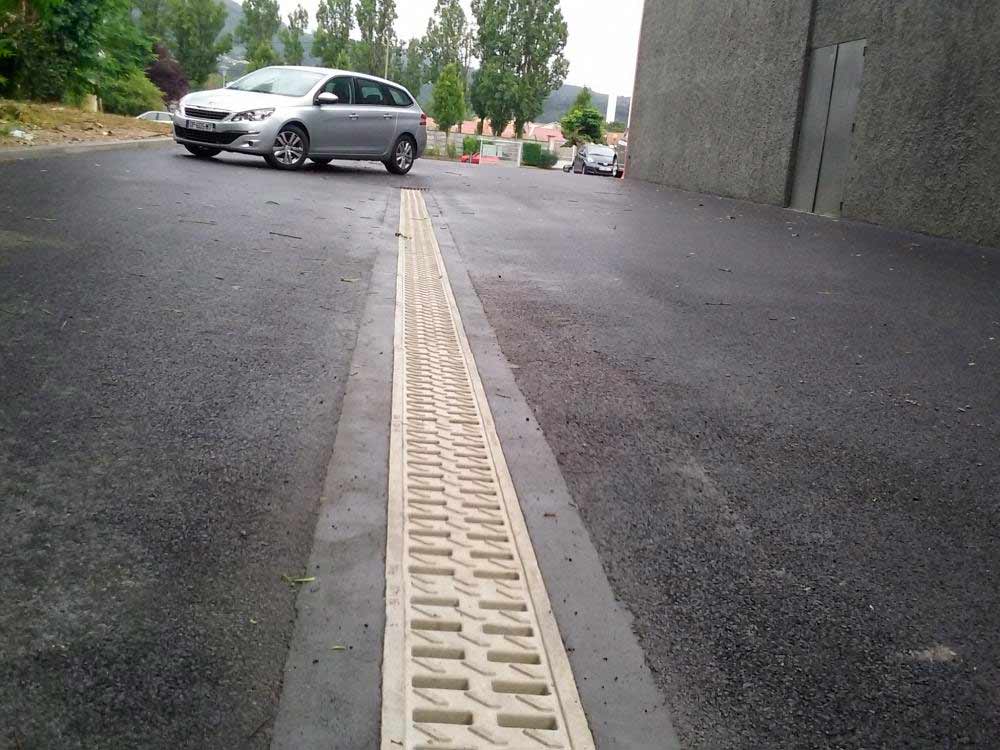 Photo 2 du projet Caniveaux KOMPAQDRAIN® à Neuville sur Saône