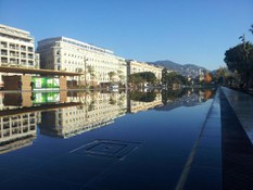 Photo 5 du projet Le Miroir d’eau à Nice est équipé de caniveaux ULMA