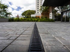 Photo 8 du projet Drainage performant dans un centre commercial au Brésil