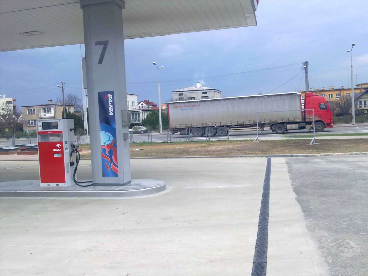 Photo 1 du projet Station service LUBLIN- POLOGNE