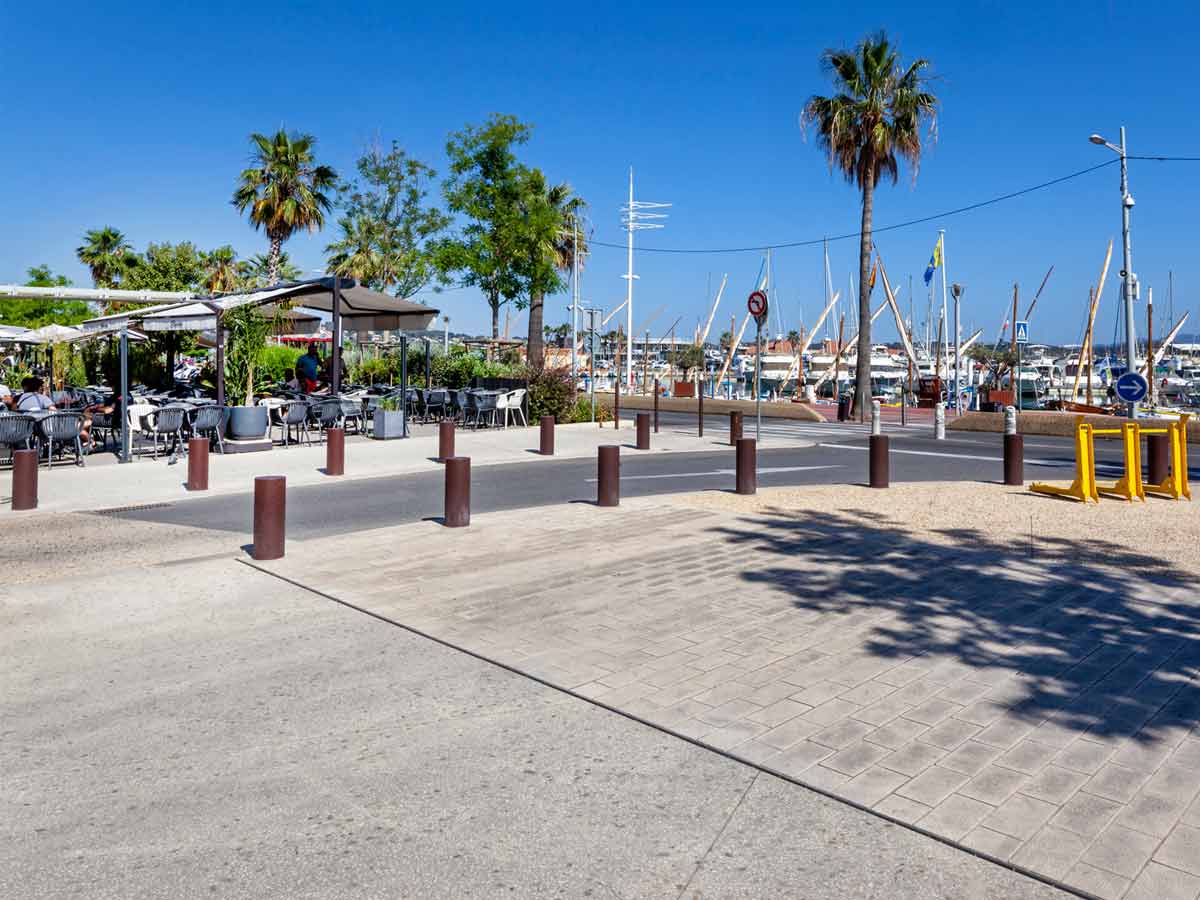 Photo 2 du projet Solution de drainage urbain ULMA dans la zone portuaire de Bandol