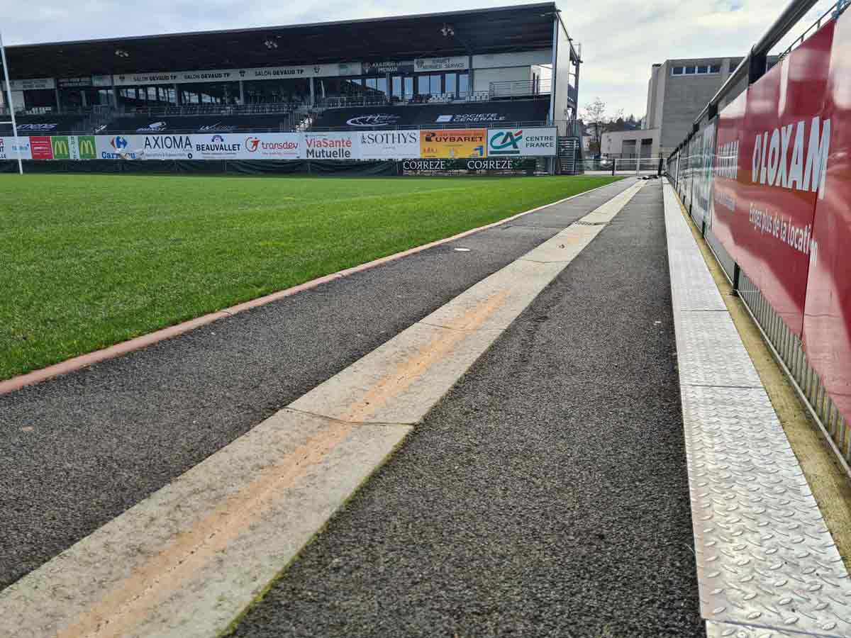 Photo 3 du projet Caniveaux techniques au Stade Amédée Domenech de Brive-la-Gaillarde