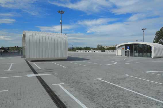 Foto n. 4 del progetto Canali di drenaggio  ULMA nella Krakow Arena - POLONIA