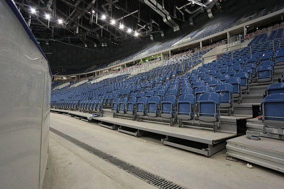 Foto n. 5 del progetto Canali di drenaggio  ULMA nella Krakow Arena - POLONIA