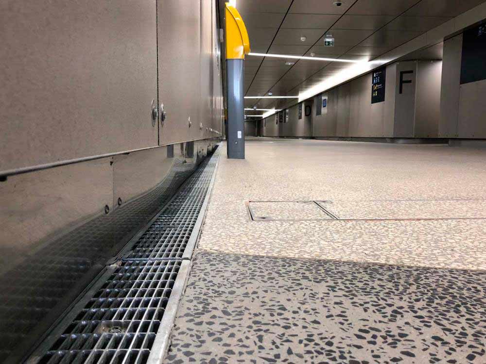 Foto n. 4 del progetto Canali ribassati per la stazione di Lyon-Perrache