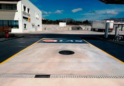 Foto n. 1 del progetto Come deve essere il sistema di drenaggio di una stazione di servizio?