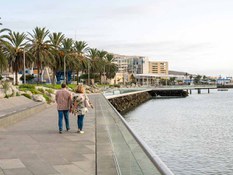 Foto n. 2 del progetto Drenaggio invisibile per non compromettere la vista sul mare