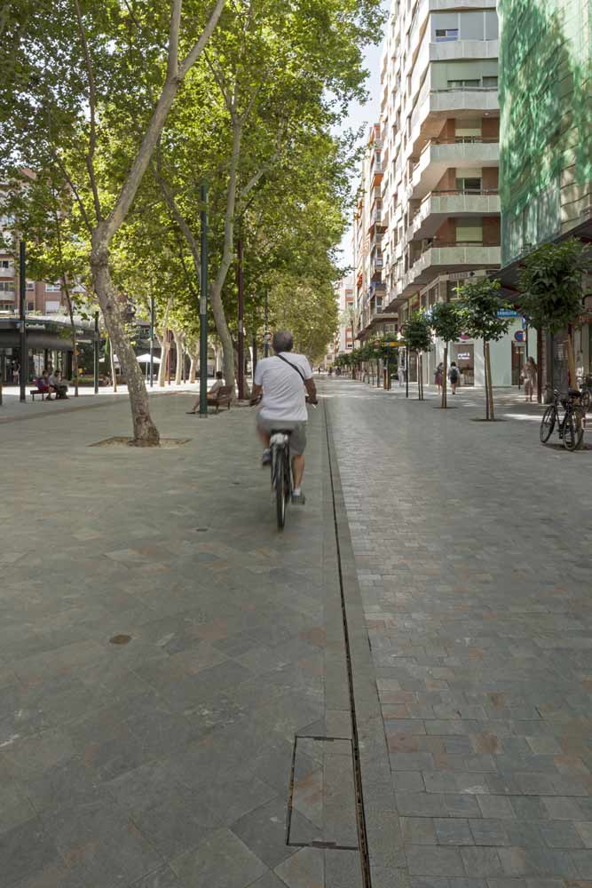 Foto n. 1 del progetto Drenaggio invisibile ULMA in Avda Alfonso X el Sabio, Murcia-Spagna